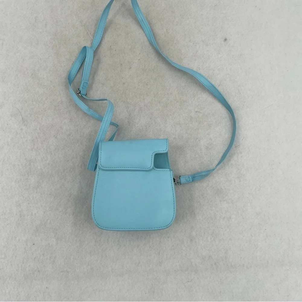 FUJI MINI 9 Groovy Case Ice Blue Instax shoulder Strap